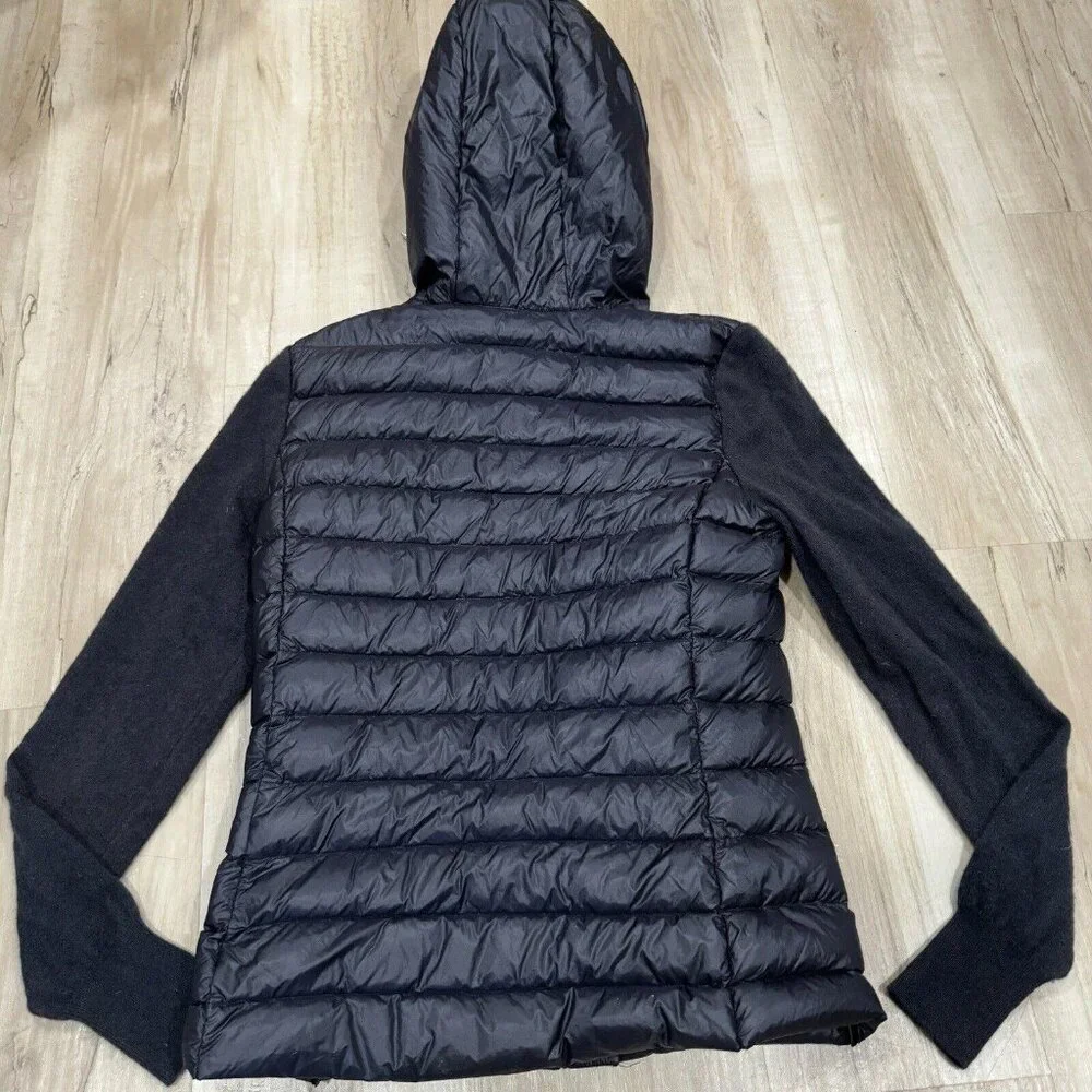 Women’s CLOSED Italian Designer Jacket Black Small S‎ Feather Blend